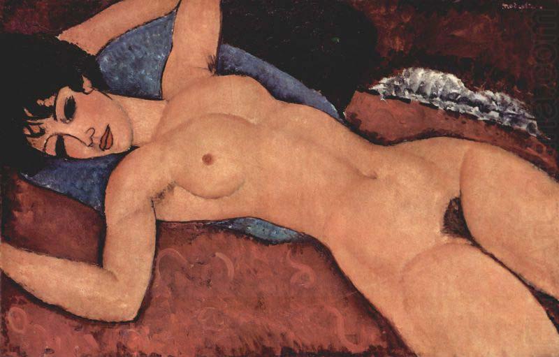 Amedeo Modigliani Red Nude china oil painting image